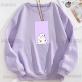 Fleece Sweatshirt ( ice panda )