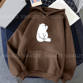Fleece Hoodie ( ice panda )