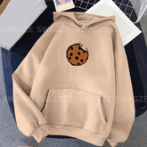 Fleece Hoodie ( cookie )