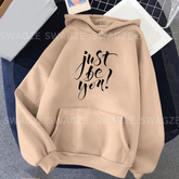 Fleece Hoodie ( just be you )