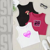 Tank Top Tee (boss lady,xoxo....)