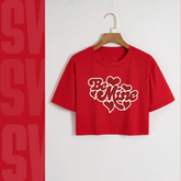 Be mine Crop Tee