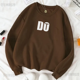 Fleece Sweatshirt ( Do it ) (BR01)