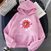 Fleece Hoodie ( blossom girl ) (P05)
