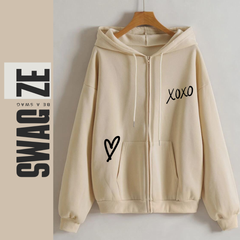 Zipper Hoodie XOXO (C04)