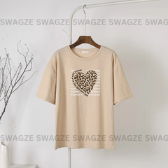 Cheetah heart Tee