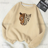 Fleece Sweatshirt ( lion )