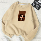 Fleece Sweatshirt ( bubbles ) (C02)