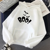 Fleece Hoodie ( BOO!! ) (W05)
