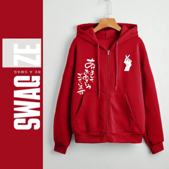 Zipper Hoodie Korean (R01)