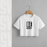 Be different Crop Tee