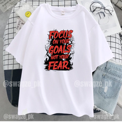 Focus on your goals Drop Tee