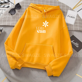 Fleece Hoodie ( You can ) (Y04)