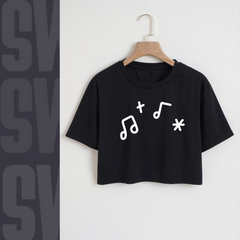 Music Crop Tee