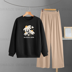 Winter Combo ( bloom and shine ) with Beige Flapper Trouser