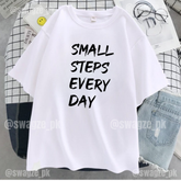 Small steps everyday Drop Tee