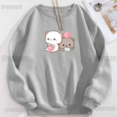 Fleece Sweatshirt ( couple bears )
