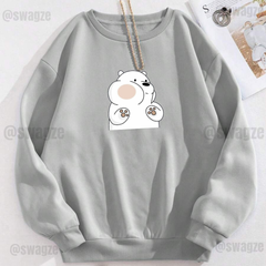 Fleece Sweatshirt ( ice panda )