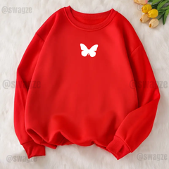 Fleece Sweatshirt ( Heart ) (R02)