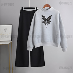 Winter Combo ( black butterfly )