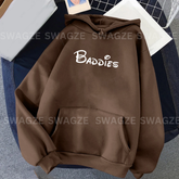 Fleece Hoodie ( baddies ) (B07)