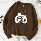 Fleece Sweatshirt ( all is good )