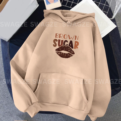 Fleece Hoodie ( brown sugar ) (C02)