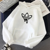 Fleece Hoodie ( melting adidas )
