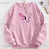 Fleece Sweatshirt (butterfly)