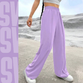 Wide leg Flapper Trouser ( Light Purple )