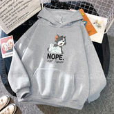 Fleece Hoodie ( nope not today )