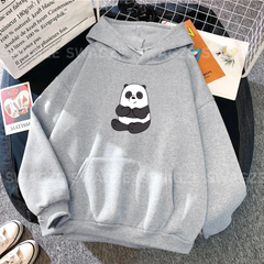 Fleece Hoodie ( cute panda )
