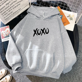 Fleece Hoodie ( xoxo )