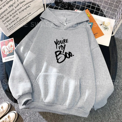 Fleece Hoodie ( you're my boo )