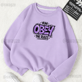 Fleece Sweatshirt ( OBEY ) (L02)