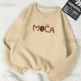Fleece Sweatshirt ( moca ) (C06)