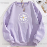 Fleece Sweatshirt ( little things )