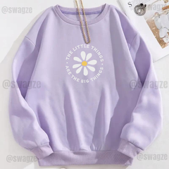 Fleece Sweatshirt ( little things )