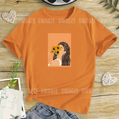 Sunflower girl Tee