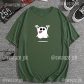 Boo Drop Tee (olive green)
