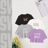 Crop Tee (Self care, perfectly imperfect, ....)