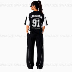 California Summer Tracksuit (DROP TEE AND FLAPPER TROUSER)