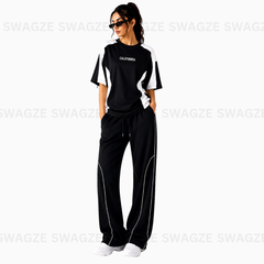 California Summer Tracksuit (DROP TEE AND FLAPPER TROUSER)