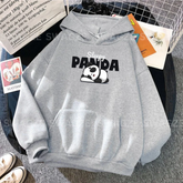 Fleece Hoodie ( sleepy panda ) (LH06)