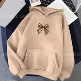 Fleece Hoodie ( ribbon ) (C011)