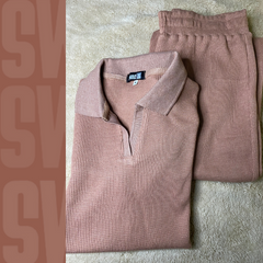 Rosewood Ribbed Co-Ord Set