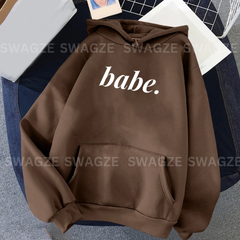 Fleece Hoodie ( babe )