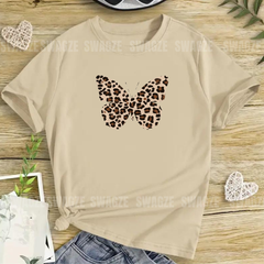 Cheetah butterfly Tee