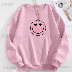 Fleece Sweatshirt ( smile )