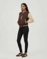 Brown Varsity Jacket (Unisex)